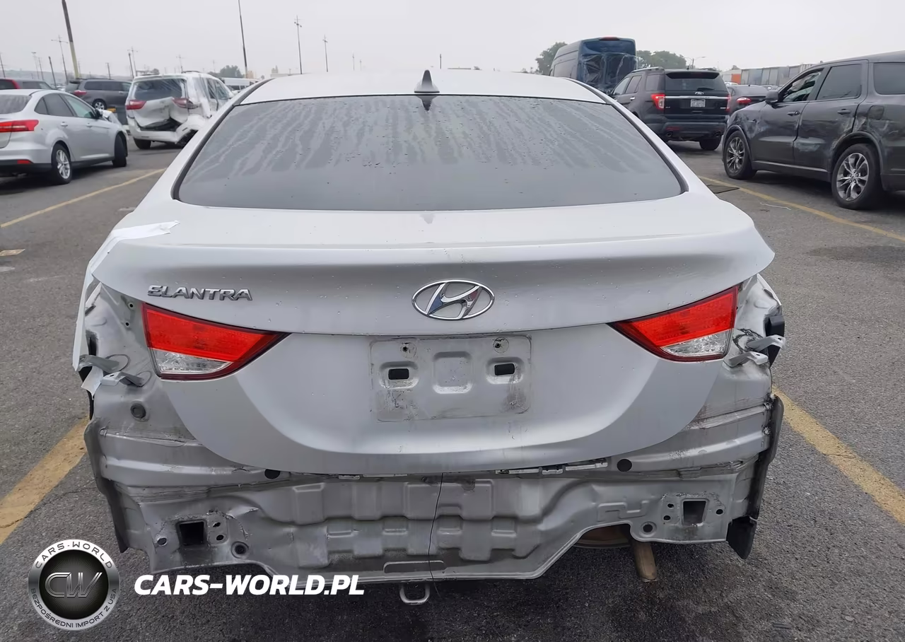 2013 Hyundai Elantra Gls VIN:KMHDH4AE9DU543028 - 6