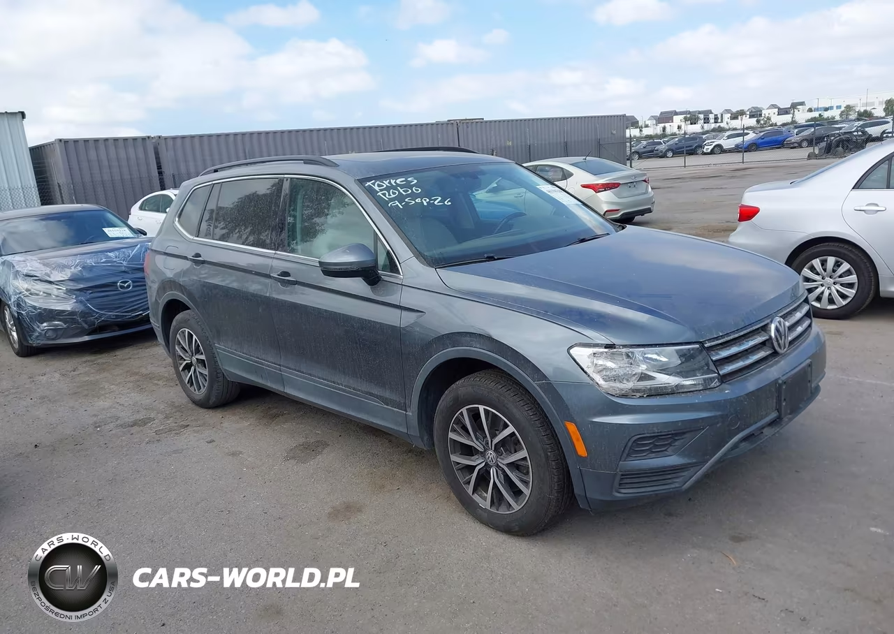 2019 Volkswagen Tiguan 2.0T Se-2.0T Sel-2.0T Sel R-Line-2.0T Sel R-Line Black VIN:3VV3B7AX6KM139904 - 1