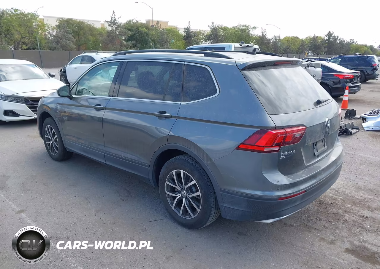 2019 Volkswagen Tiguan 2.0T Se-2.0T Sel-2.0T Sel R-Line-2.0T Sel R-Line Black VIN:3VV3B7AX6KM139904 - 3