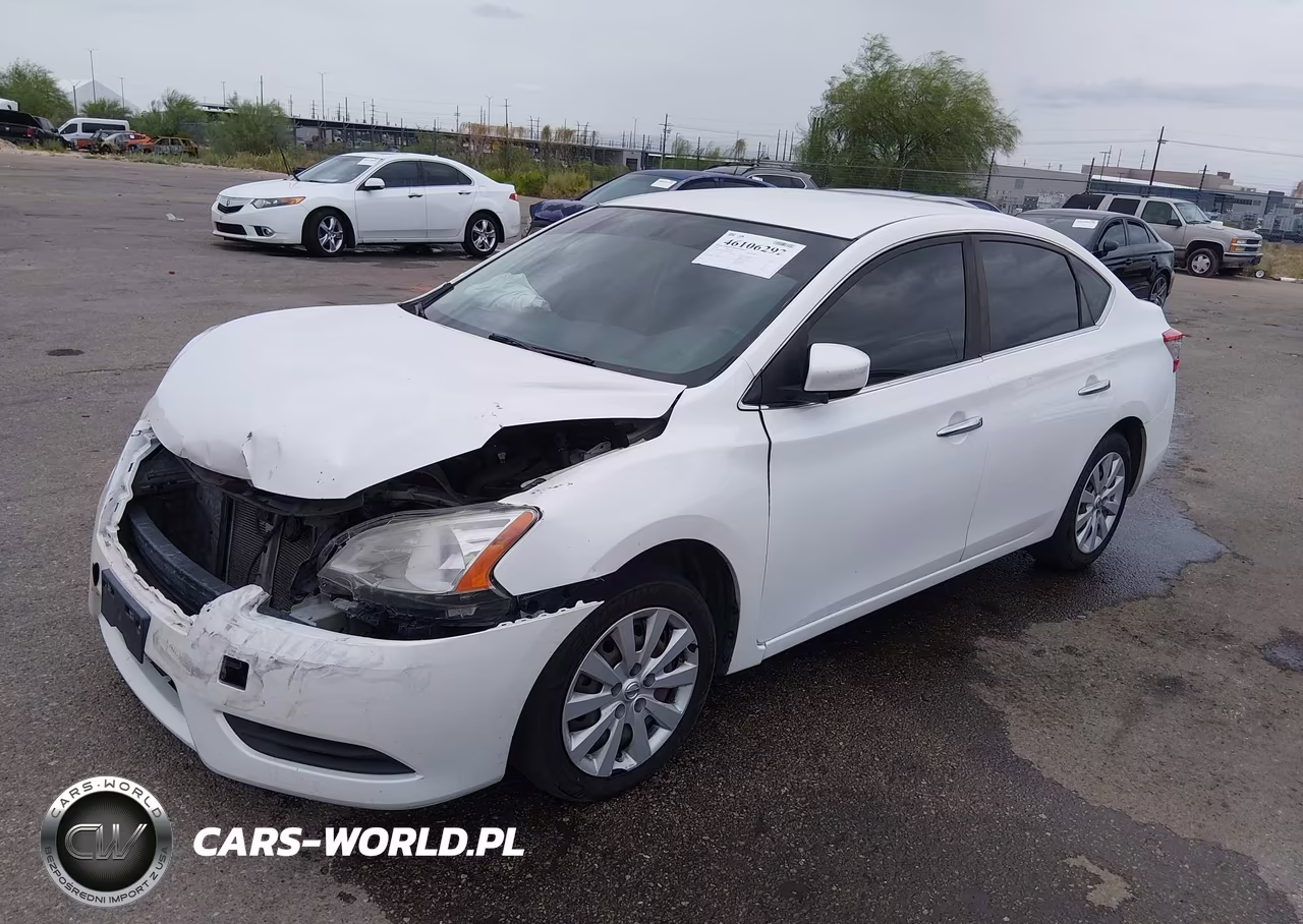 2014 Nissan Sentra Sv VIN:3N1AB7APXEL662619 - 2