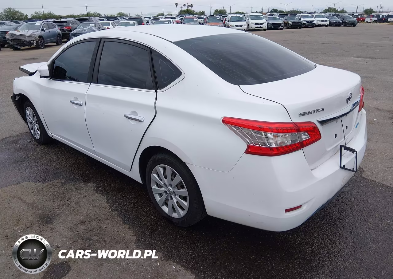 2014 Nissan Sentra Sv VIN:3N1AB7APXEL662619 - 3