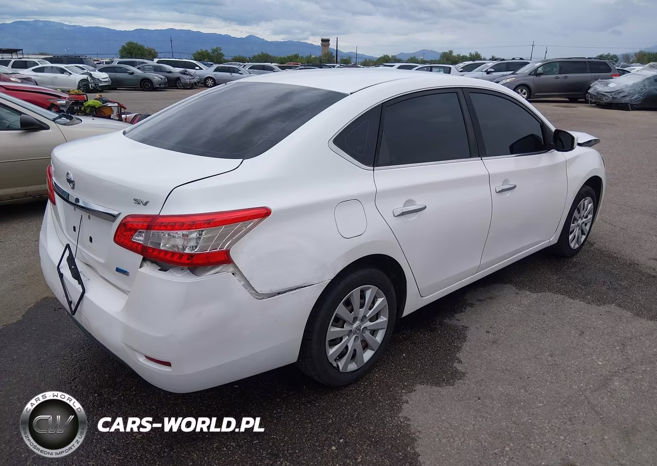 2014 Nissan Sentra Sv VIN:3N1AB7APXEL662619 - 4