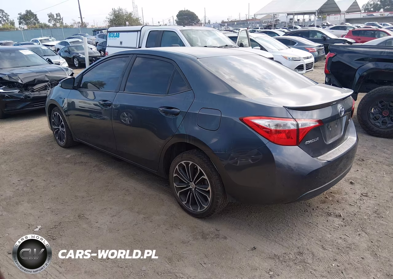 2014 Toyota Corolla S Plus VIN:2T1BURHE8EC097852 - 3