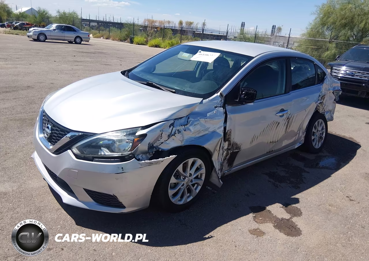 2018 Nissan Sentra Sv VIN:3N1AB7AP3JL624322 - 2