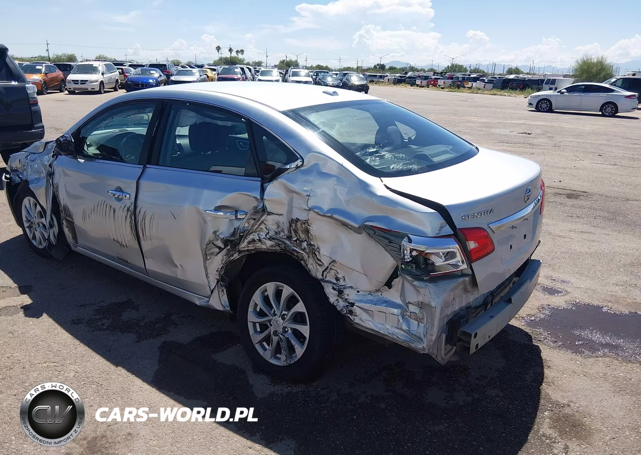 2018 Nissan Sentra Sv VIN:3N1AB7AP3JL624322 - 3