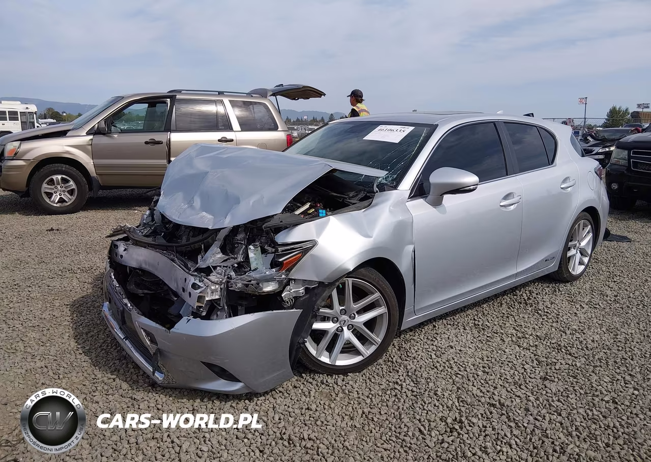2016 Lexus Ct 200H VIN:JTHKD5BH3G2258037 - 2