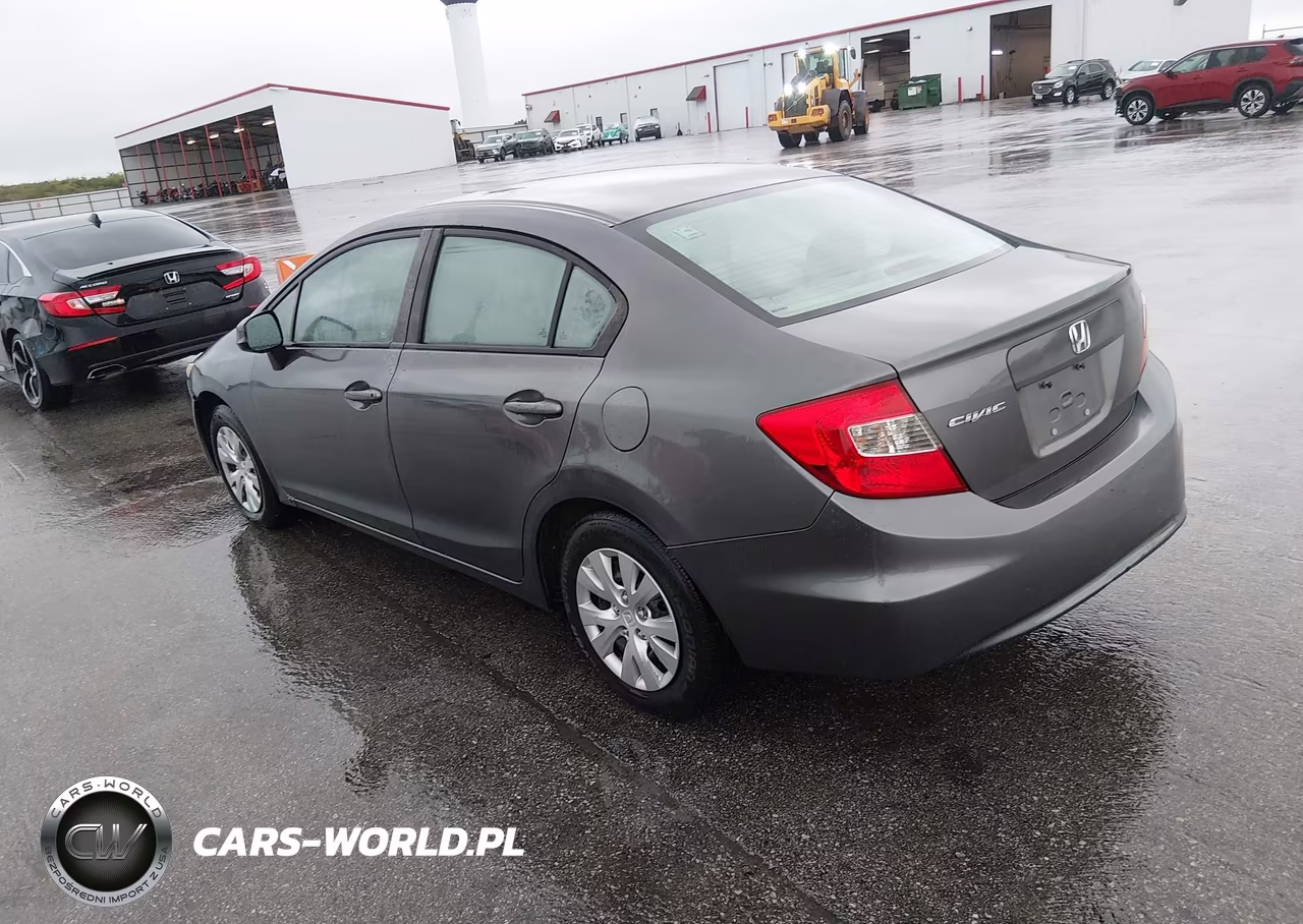 2012 Honda Civic Lx VIN:19XFB2F51CE042675 - 3