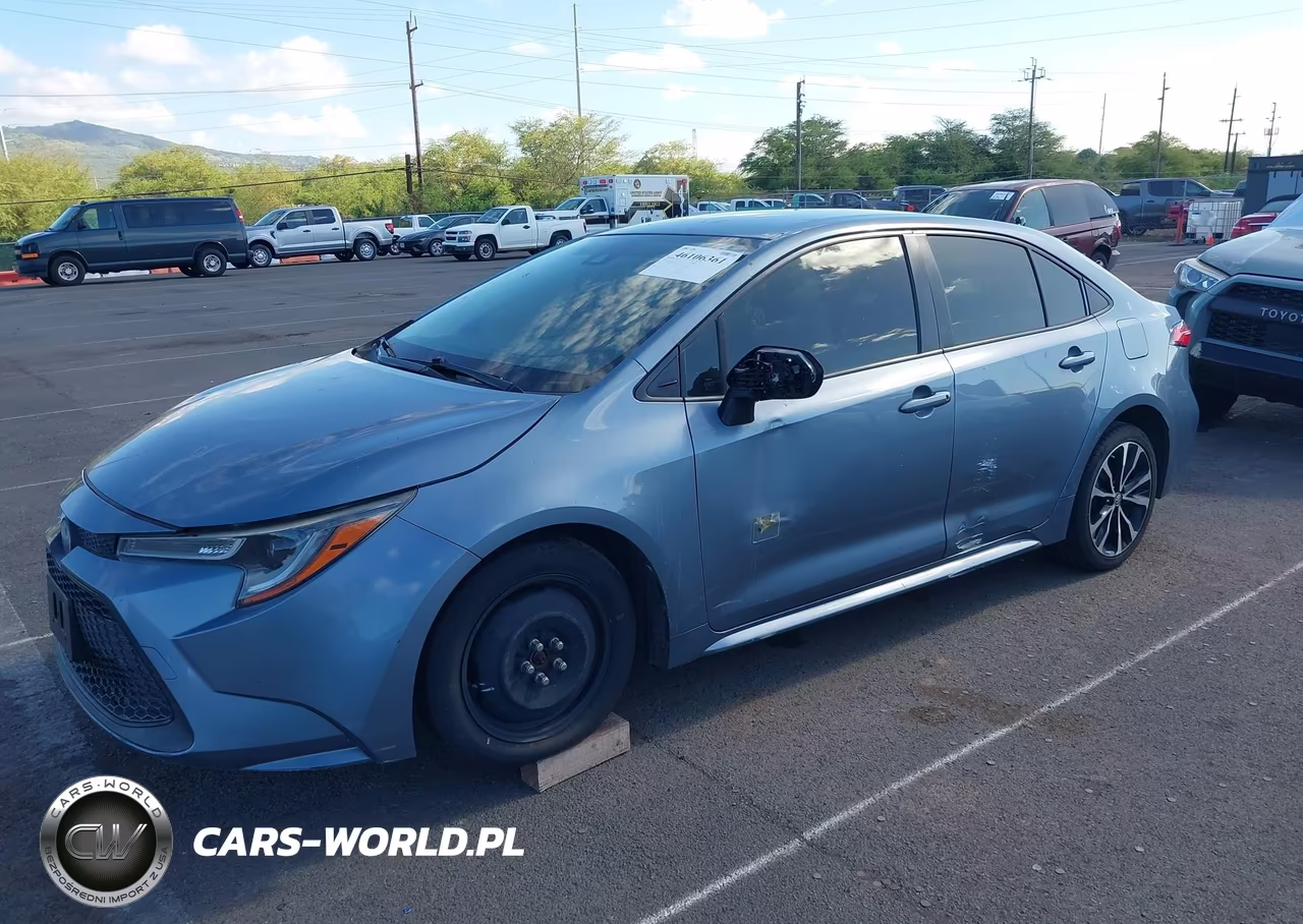 2020 Toyota Corolla Le VIN:JTDEPRAE0LJ087543 - 2