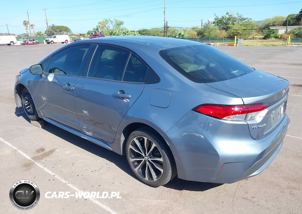 2020 Toyota Corolla Le VIN:JTDEPRAE0LJ087543 - 3