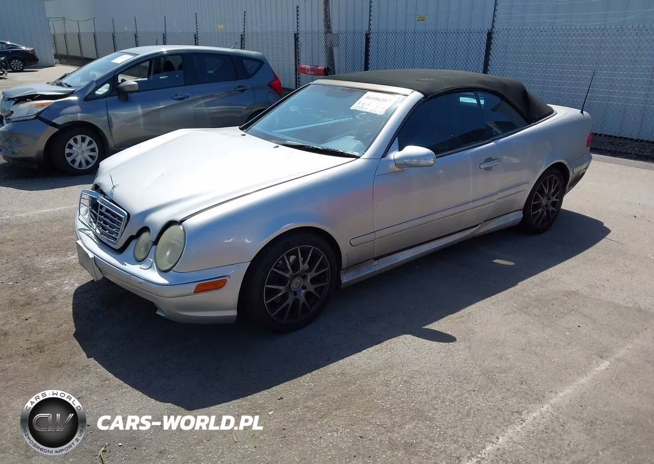 2002 Mercedes-Benz Clk 430 VIN:WDBLK70G42T103810 - 2