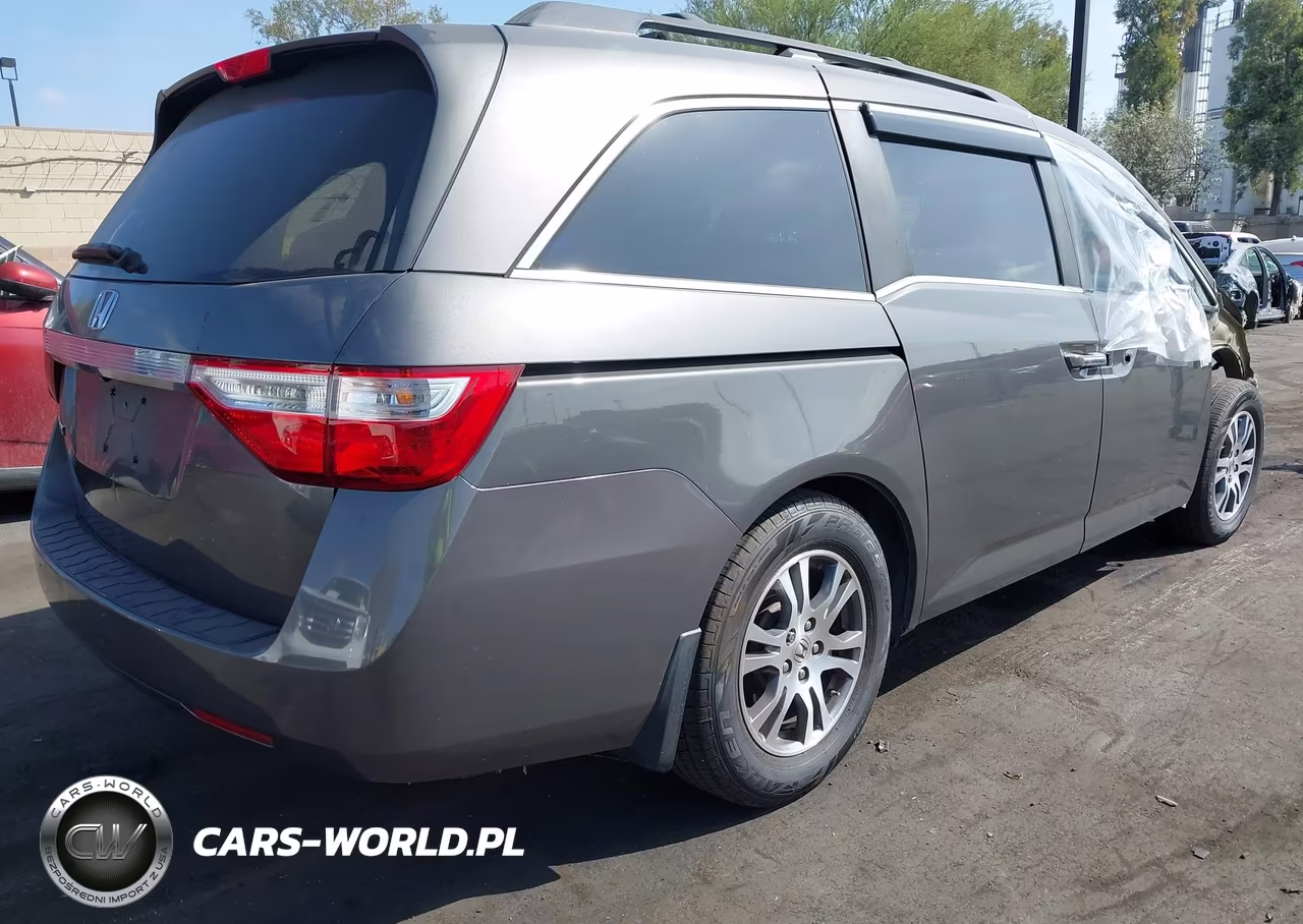 2011 Honda Odyssey Ex-L VIN:5FNRL5H61BB083527 - 4