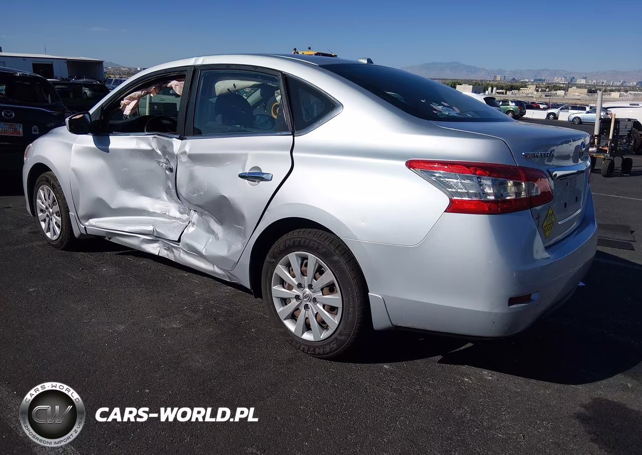 2015 Nissan Sentra Sv VIN:3N1AB7AP4FL681894 - 3