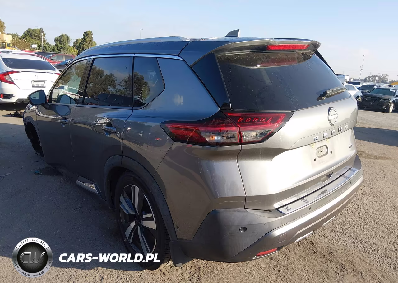2022 Nissan Rogue Sl Fwd VIN:5N1BT3CA4NC700661 - 3
