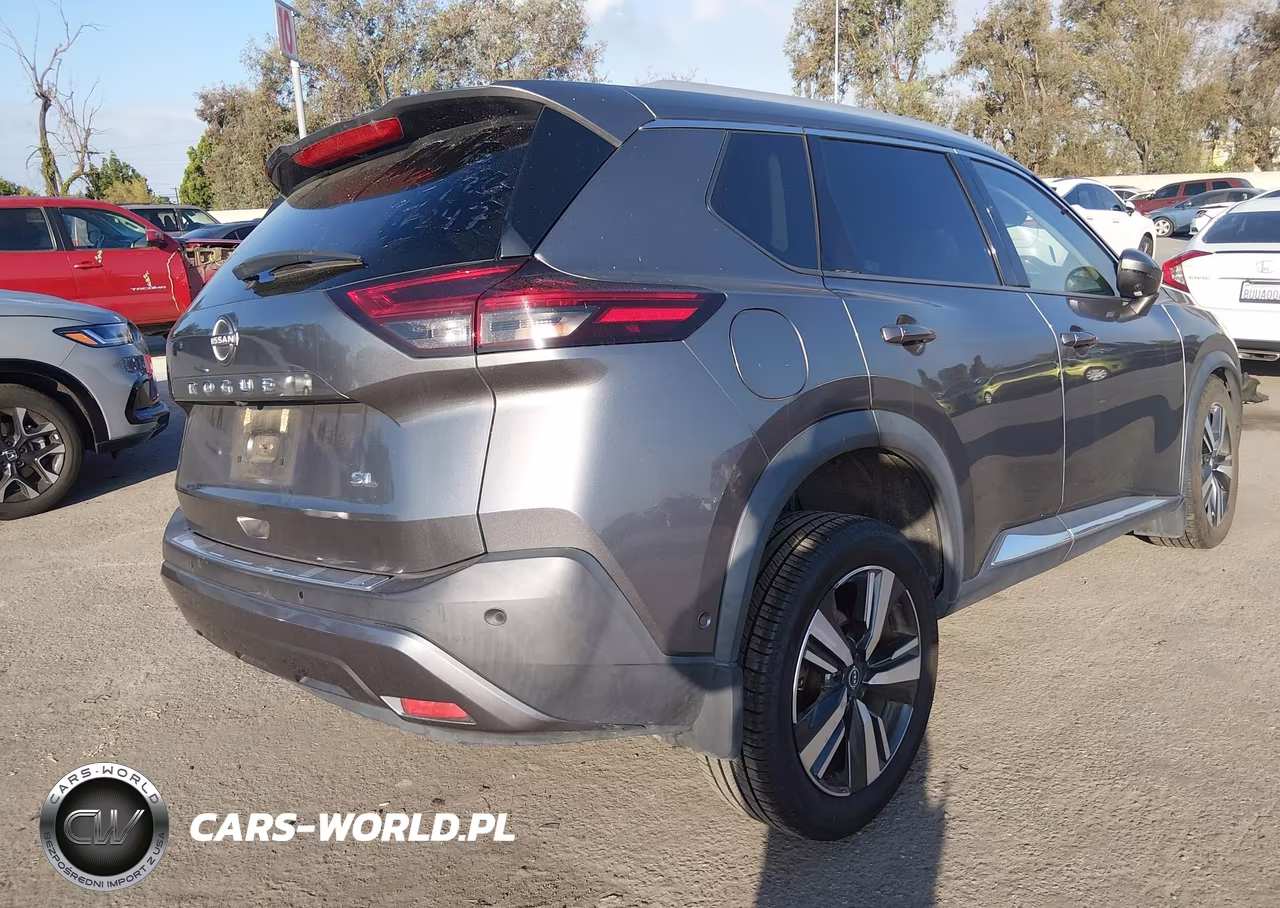 2022 Nissan Rogue Sl Fwd VIN:5N1BT3CA4NC700661 - 4