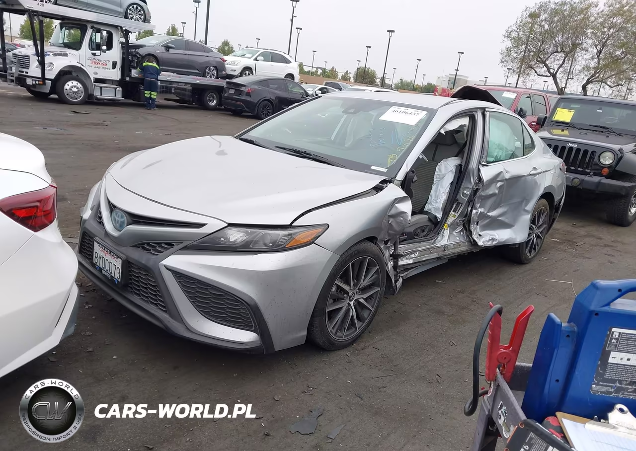 2022 Toyota Camry Se Hybrid VIN:4T1G31AKXNU573320 - 2