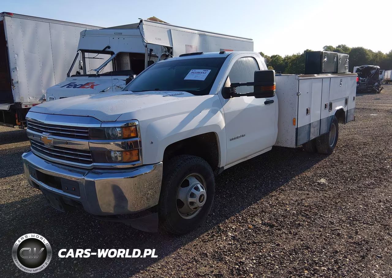 2016 Chevrolet Silverado 3500Hd Chassis Wt VIN:1GB3CYC84GF274639 - 2