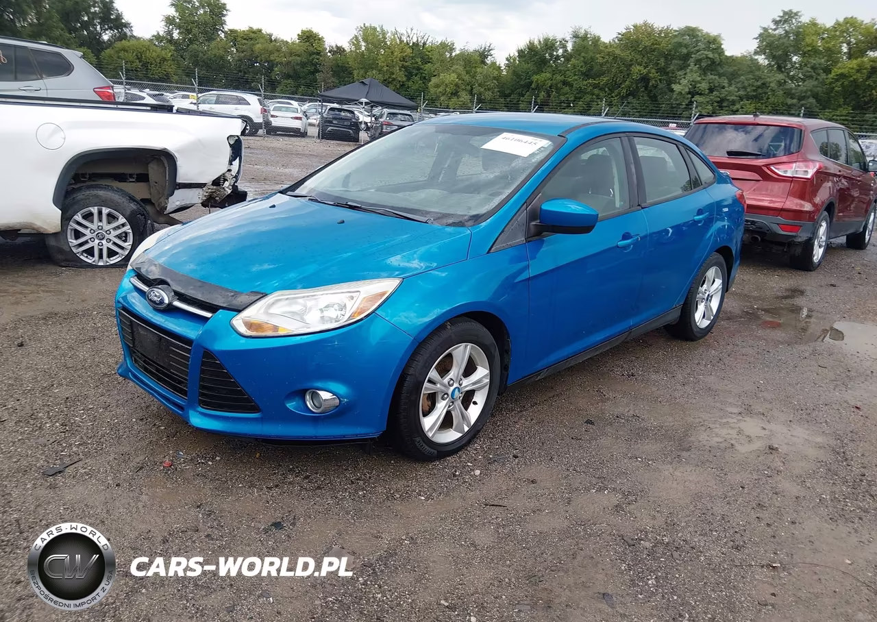 2012 Ford Focus Se VIN:1FAHP3F23CL226356 - 2