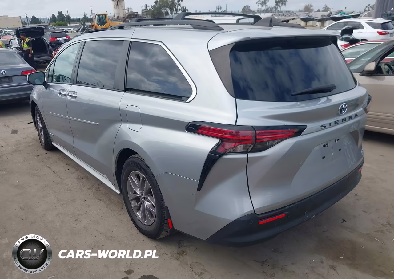 2021 Toyota Sienna Xle VIN:5TDYRKEC1MS045684 - 3