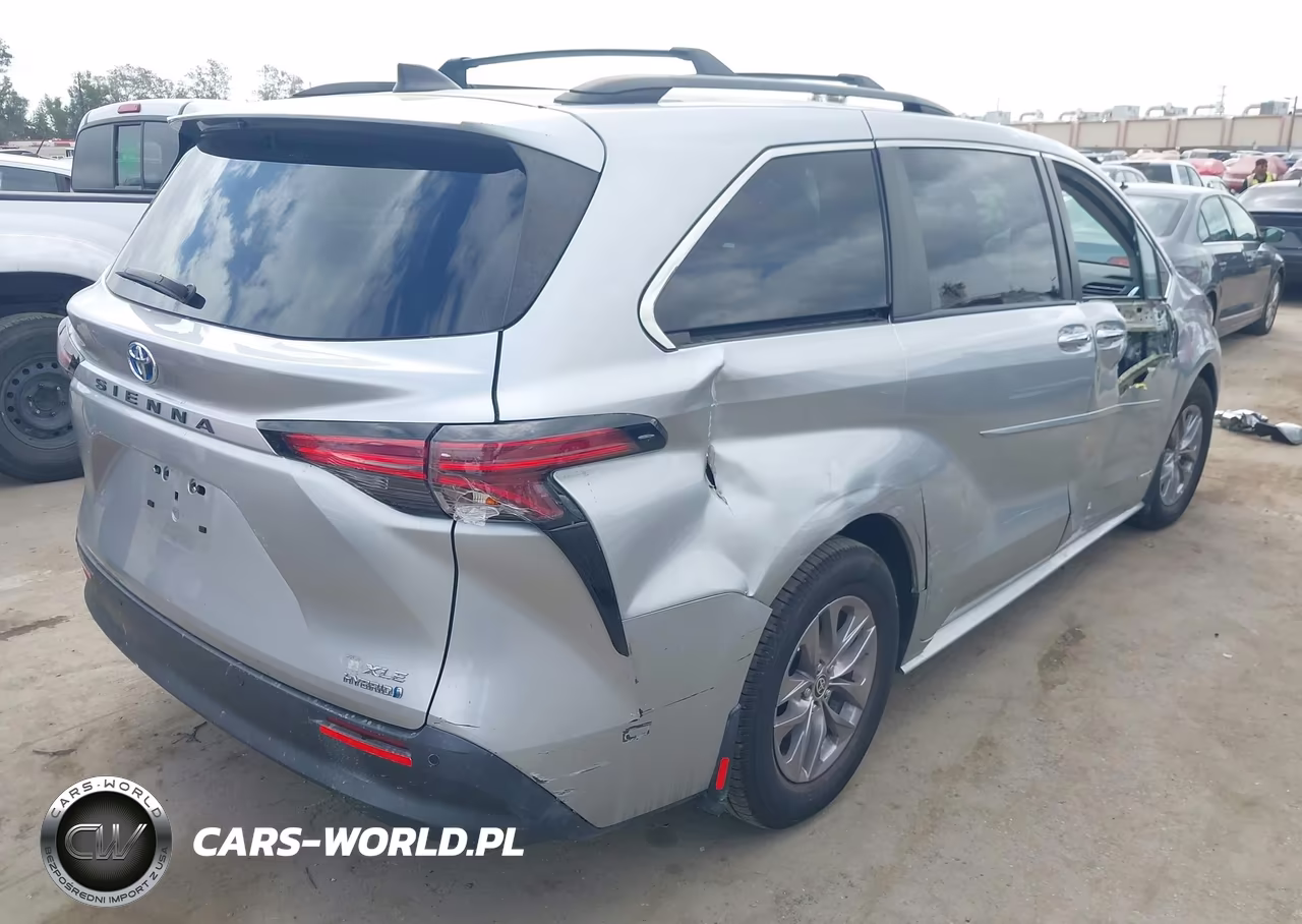 2021 Toyota Sienna Xle VIN:5TDYRKEC1MS045684 - 4