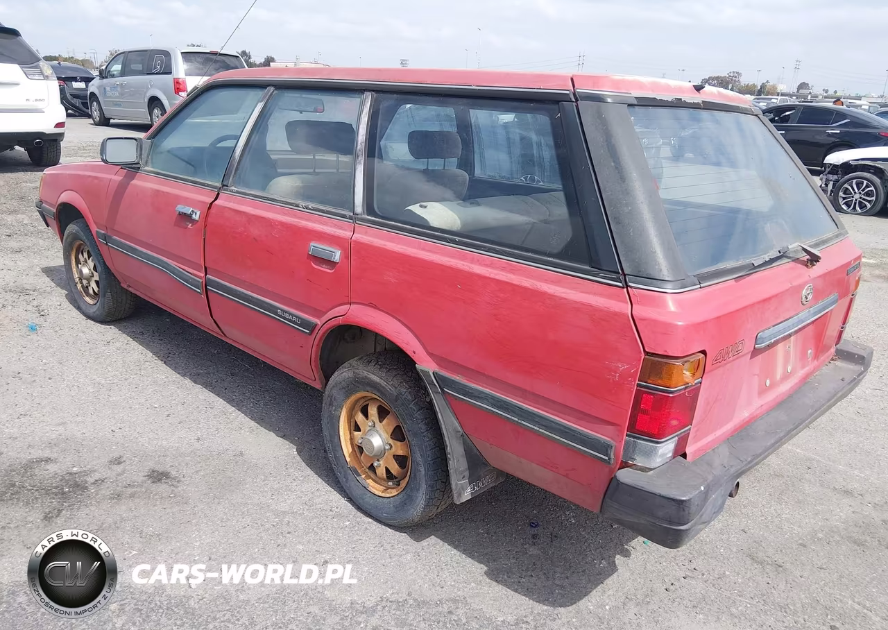 1986 Subaru Gl 4Wd VIN:JF2AN53BXGE400761 - 3
