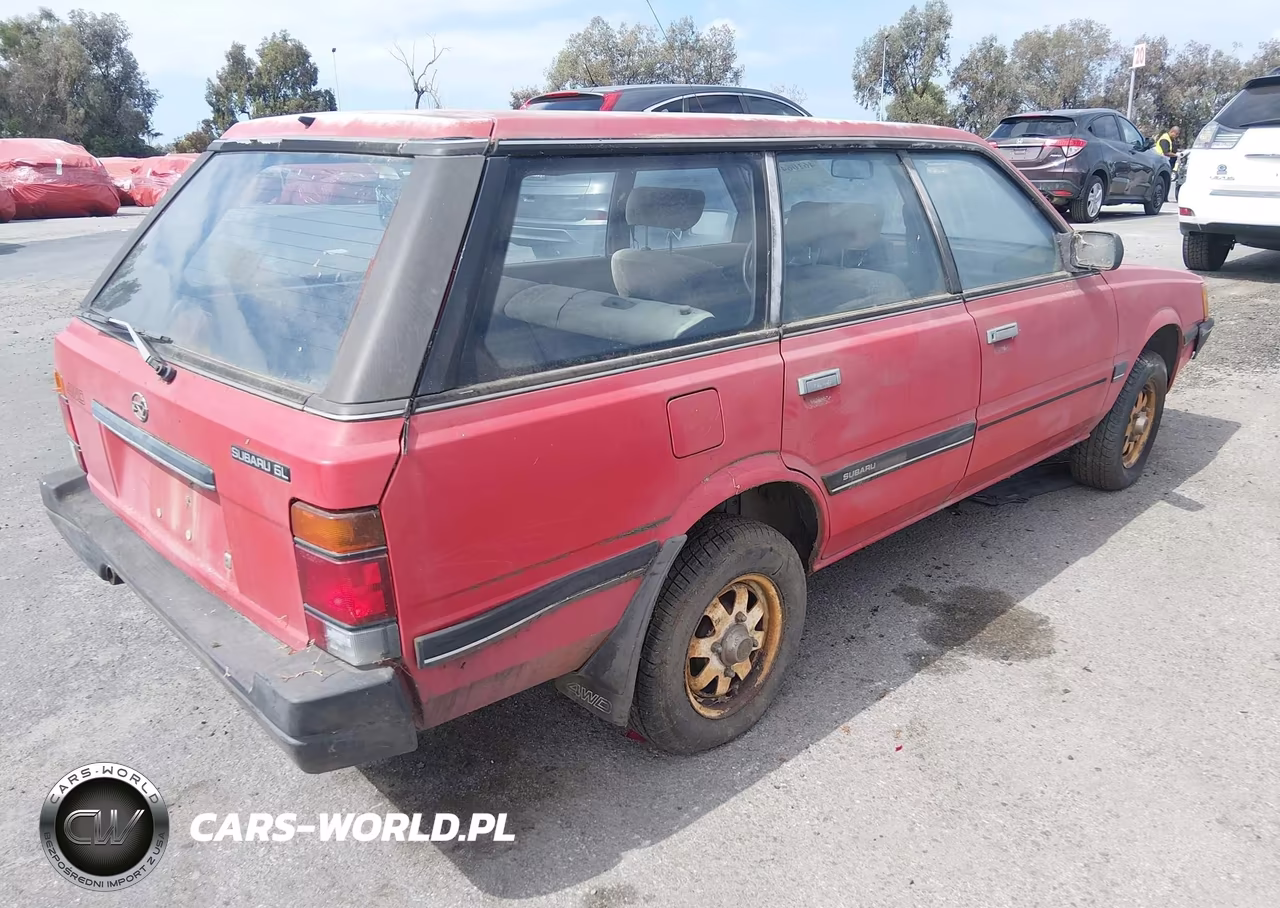 1986 Subaru Gl 4Wd VIN:JF2AN53BXGE400761 - 4