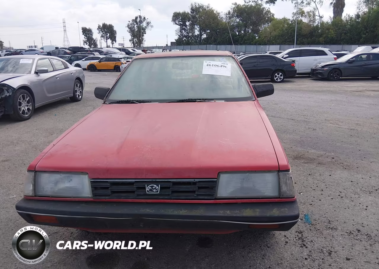 1986 Subaru Gl 4Wd VIN:JF2AN53BXGE400761 - 6