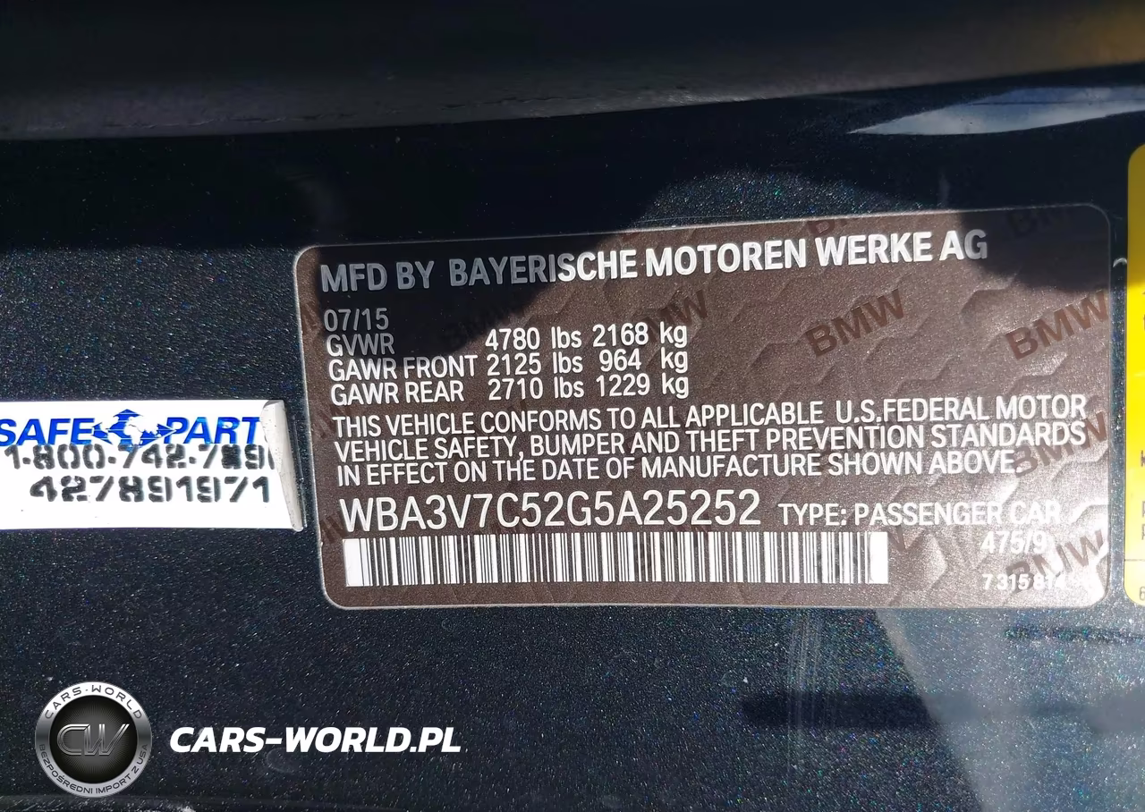 2016 BMW 428I VIN:WBA3V7C52G5A25252 - 9