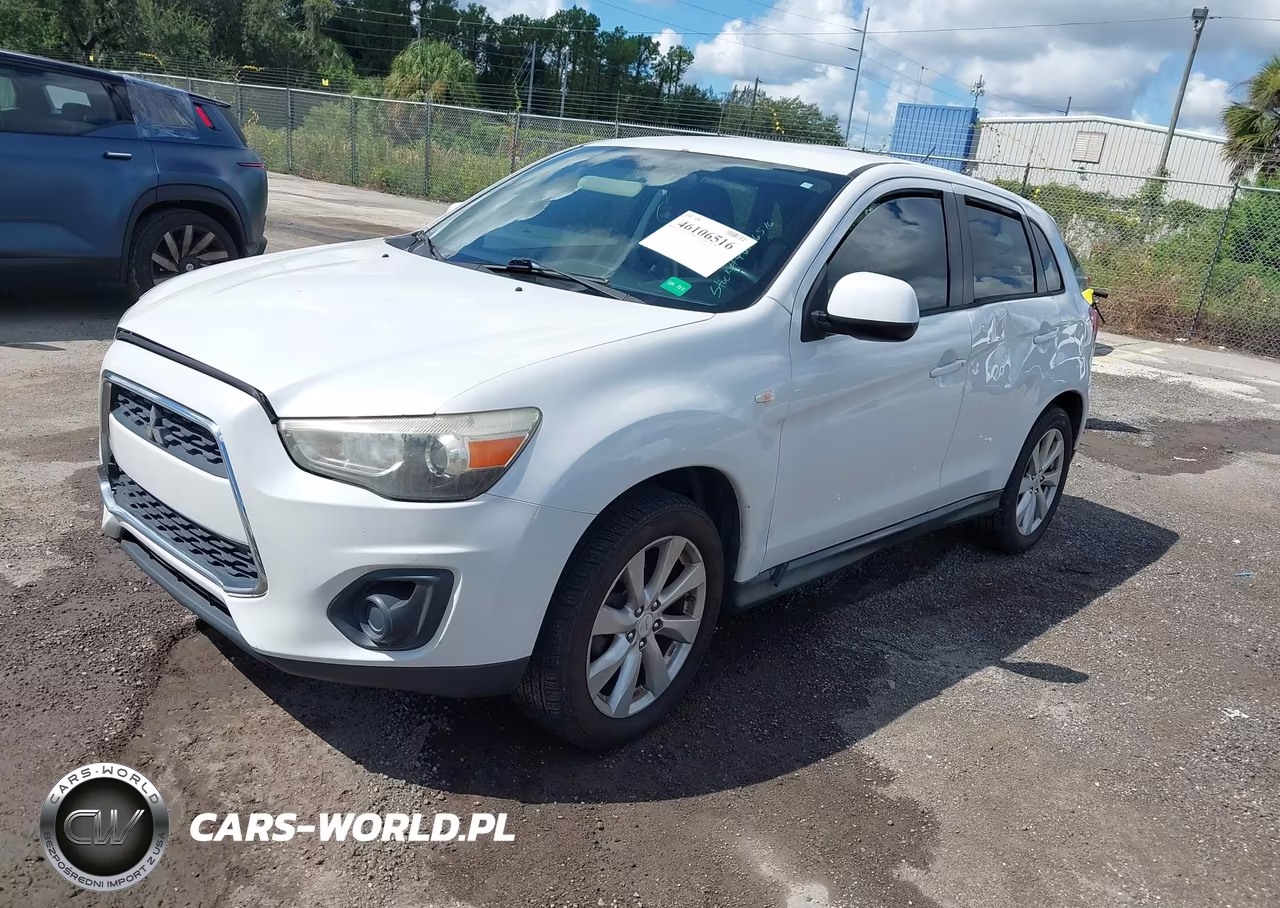 2015 Mitsubishi Outlander Sport Es VIN:4A4AP3AU1FE019115 - 2