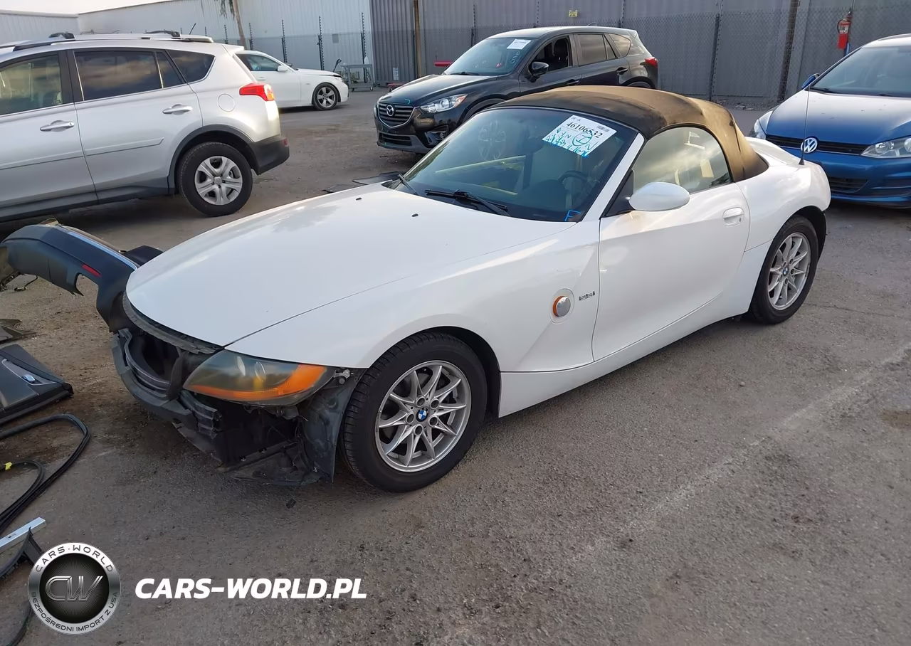 2003 BMW Z4 2.5I VIN:4USBT33493LS47613 - 2
