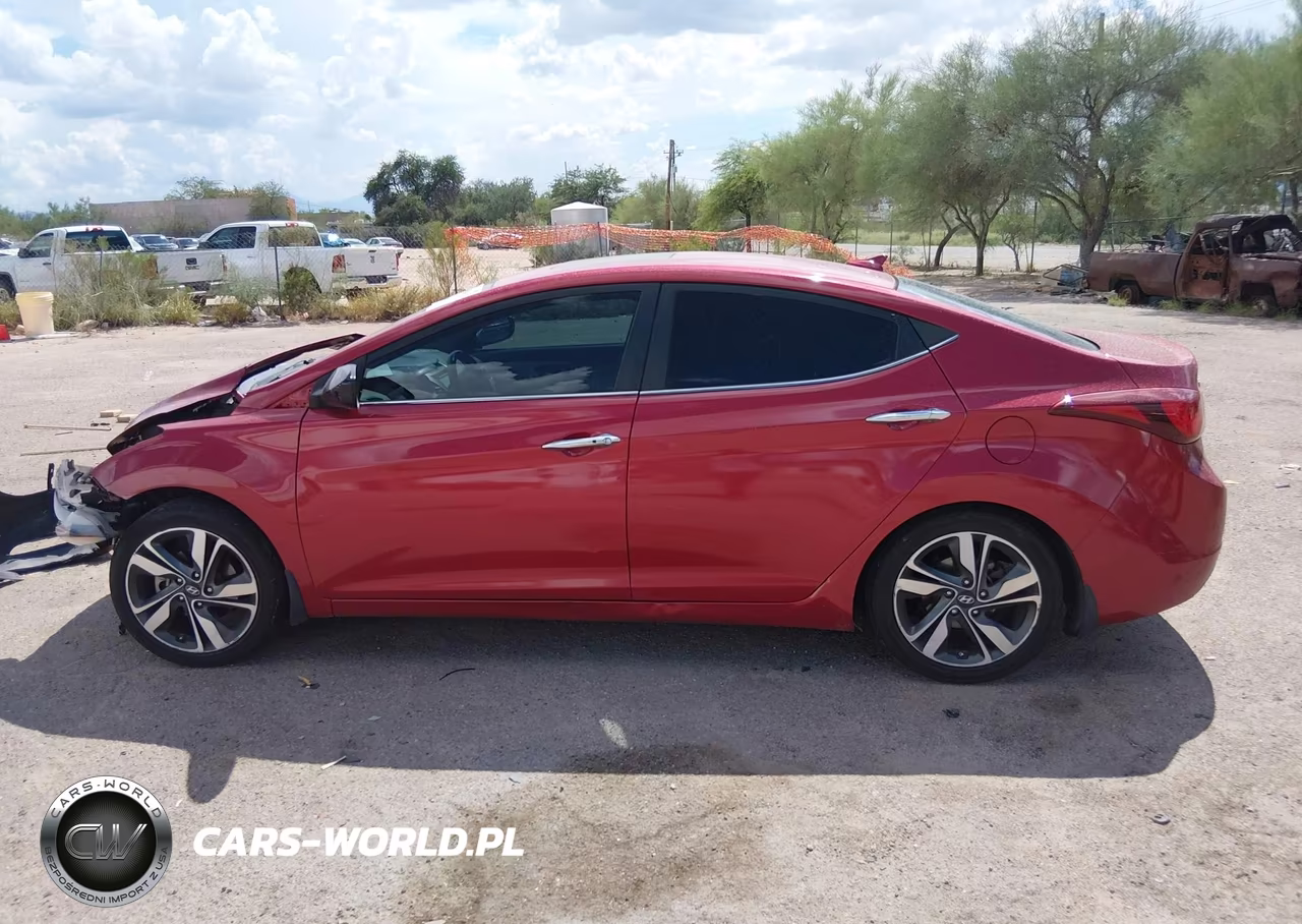 2014 Hyundai Elantra Limited VIN:KMHDH4AEXEU168204 - 15