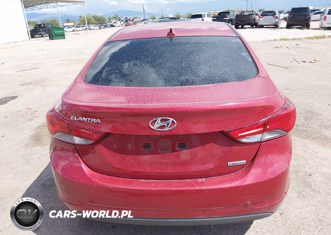 2014 Hyundai Elantra Limited VIN:KMHDH4AEXEU168204 - 17