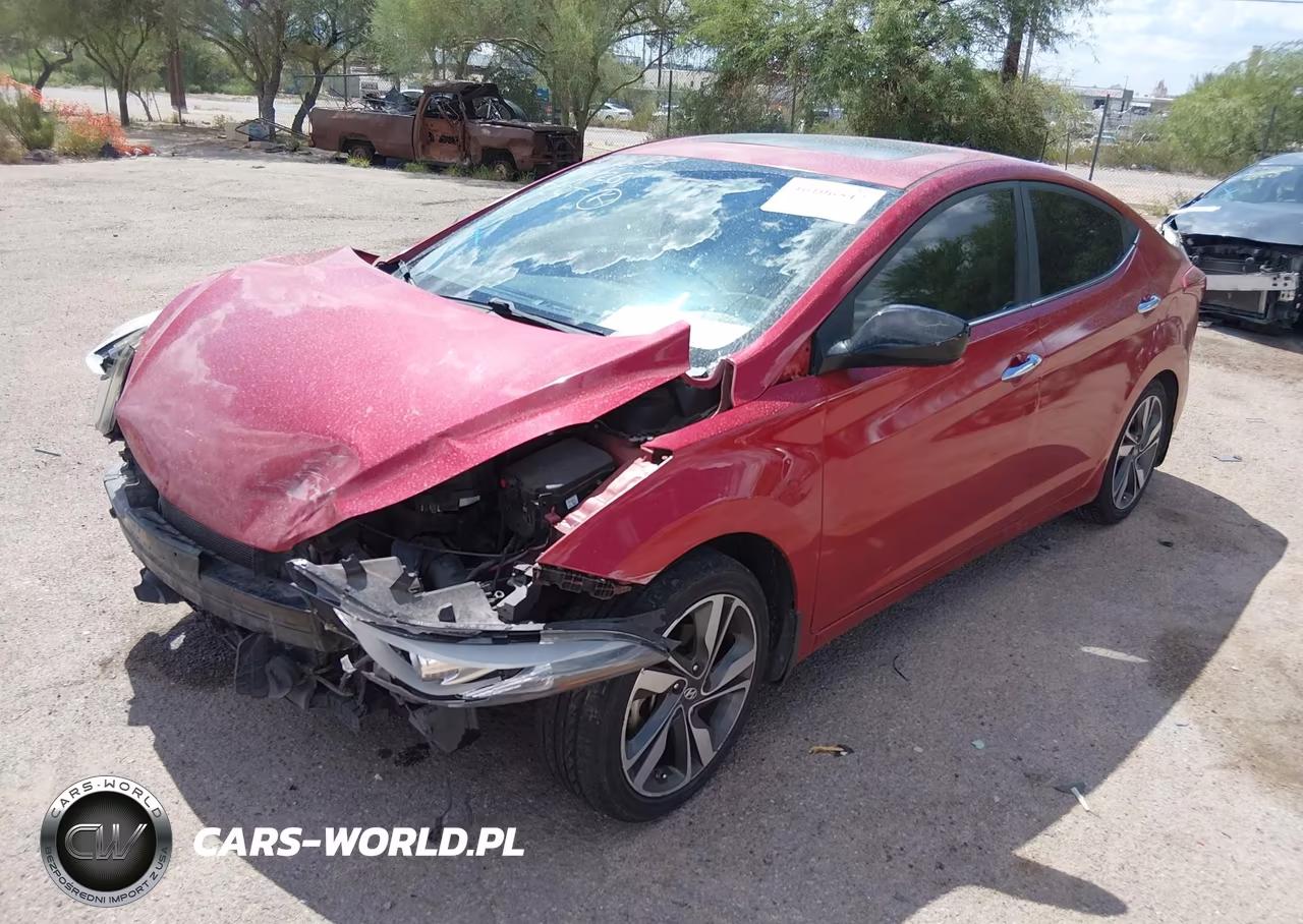 2014 Hyundai Elantra Limited VIN:KMHDH4AEXEU168204 - 2