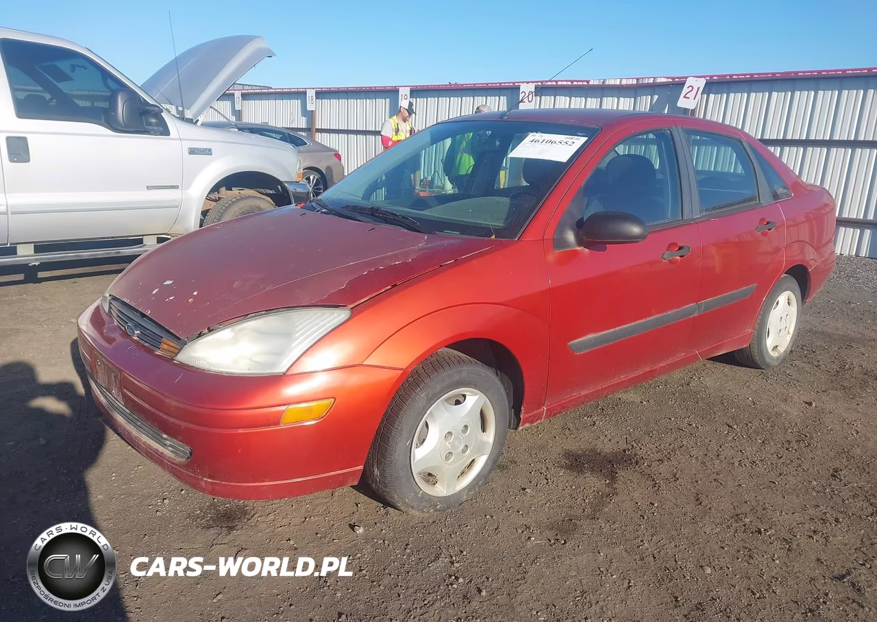2000 Ford Focus Lx VIN:1FAFP33P5YW419122 - 2