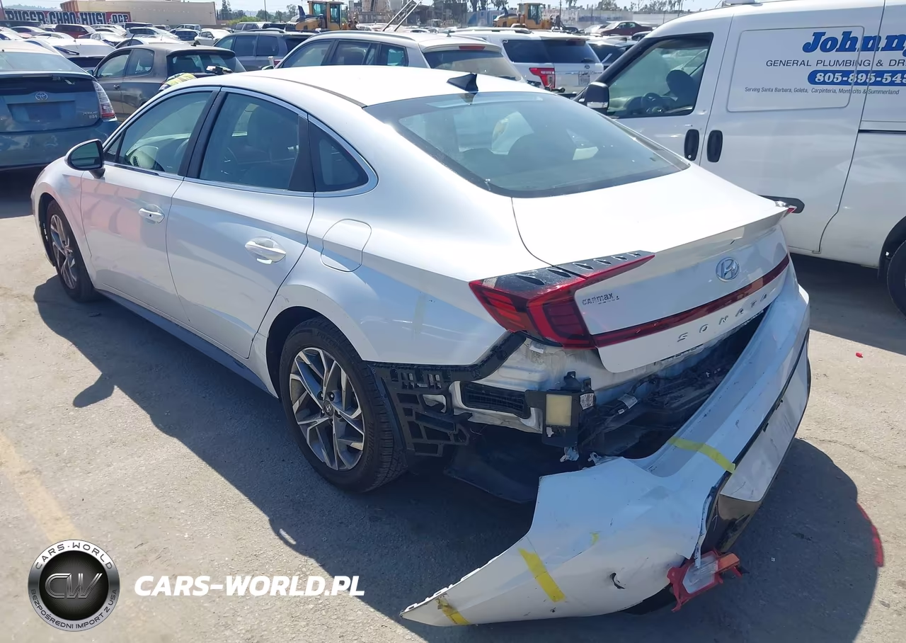 2020 Hyundai Sonata Sel VIN:5NPEL4JA2LH008183 - 3