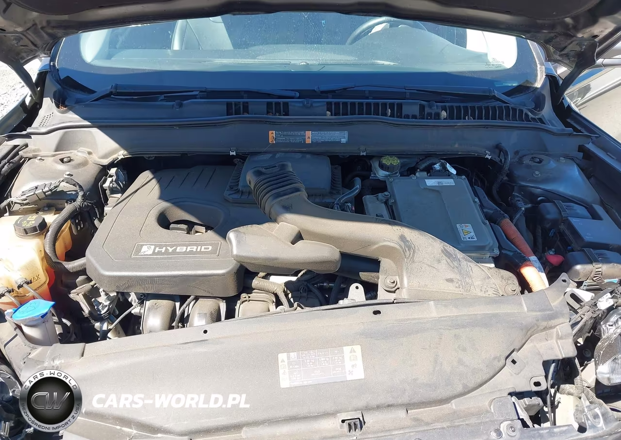 2016 Ford Fusion Hybrid Titanium VIN:3FA6P0RU6GR240374 - 10