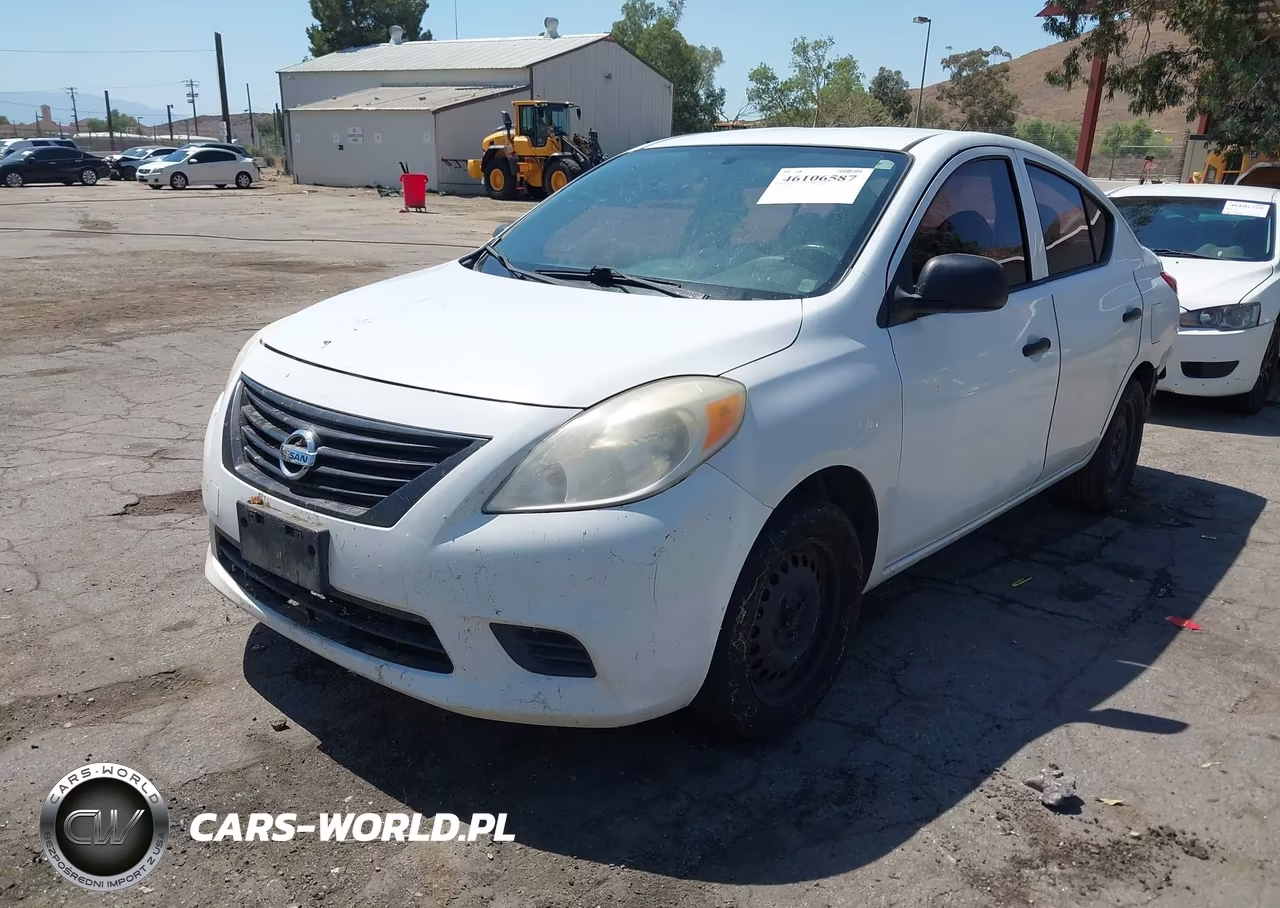 2013 Nissan Versa 1.6 S VIN:3N1CN7AP0DL868580 - 2