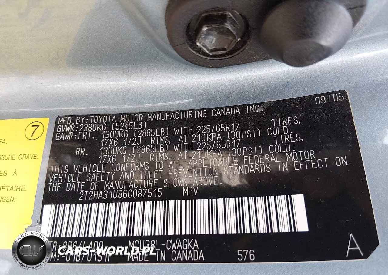 2006 Lexus Rx 330 VIN:2T2HA31U86C087515 - 9