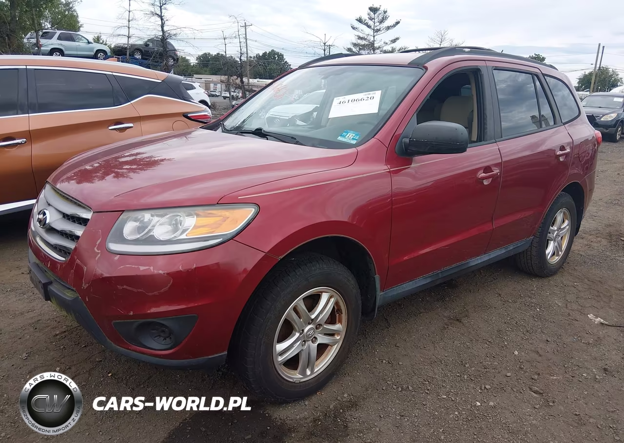2012 Hyundai Santa Fe Gls VIN:5XYZGDAB8CG119908 - 2