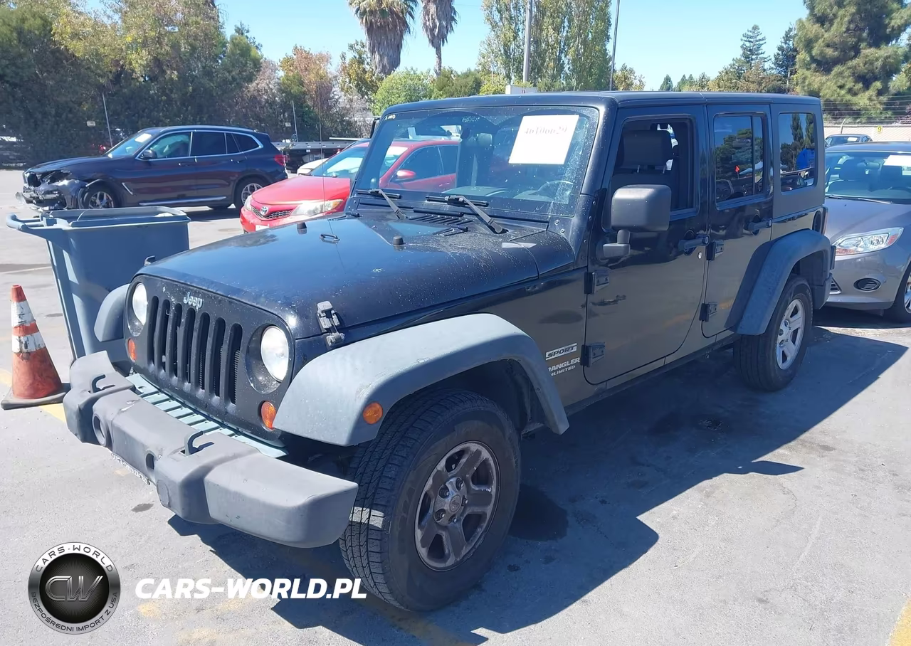 2010 Jeep Wrangler Unlimited Sport VIN:1J4BB3H12AL151918 - 2