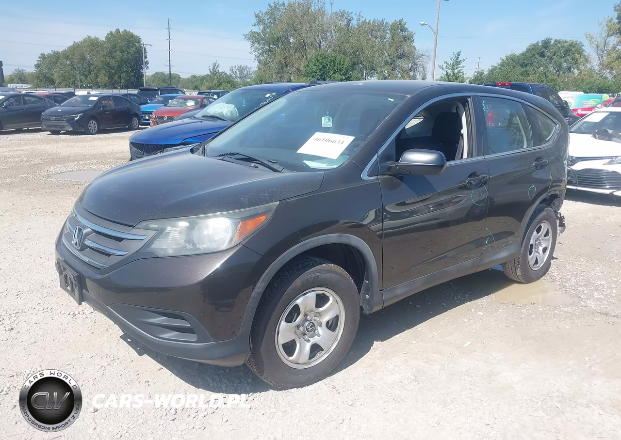 2014 Honda Cr-V Lx VIN:5J6RM4H39EL039722 - 2