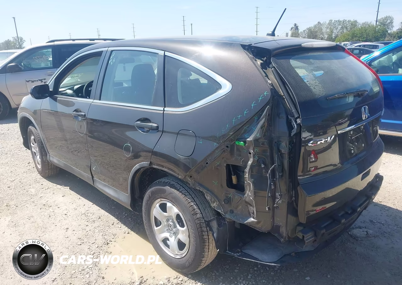 2014 Honda Cr-V Lx VIN:5J6RM4H39EL039722 - 3