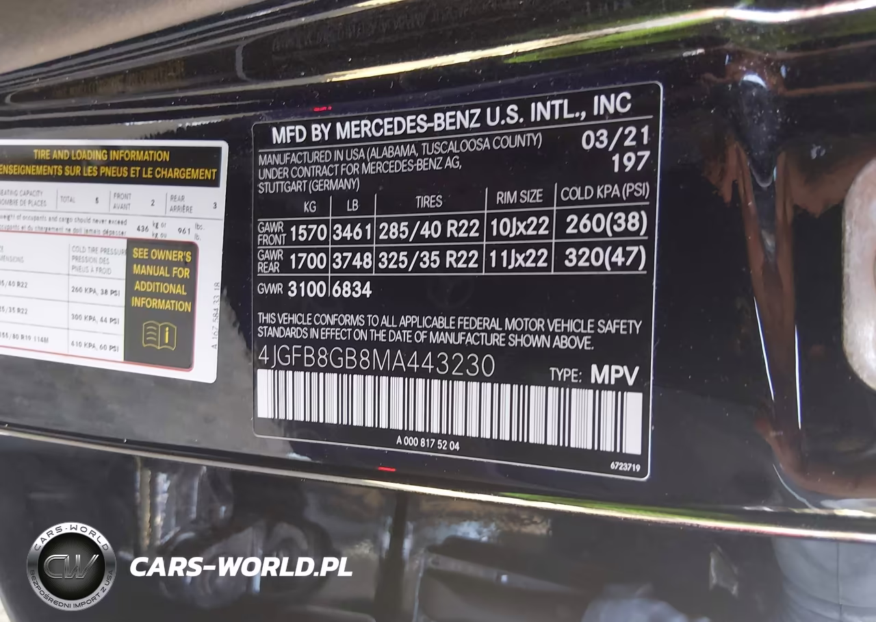 2021 Mercedes-Benz Gle 580 4Matic VIN:4JGFB8GB8MA443230 - 9