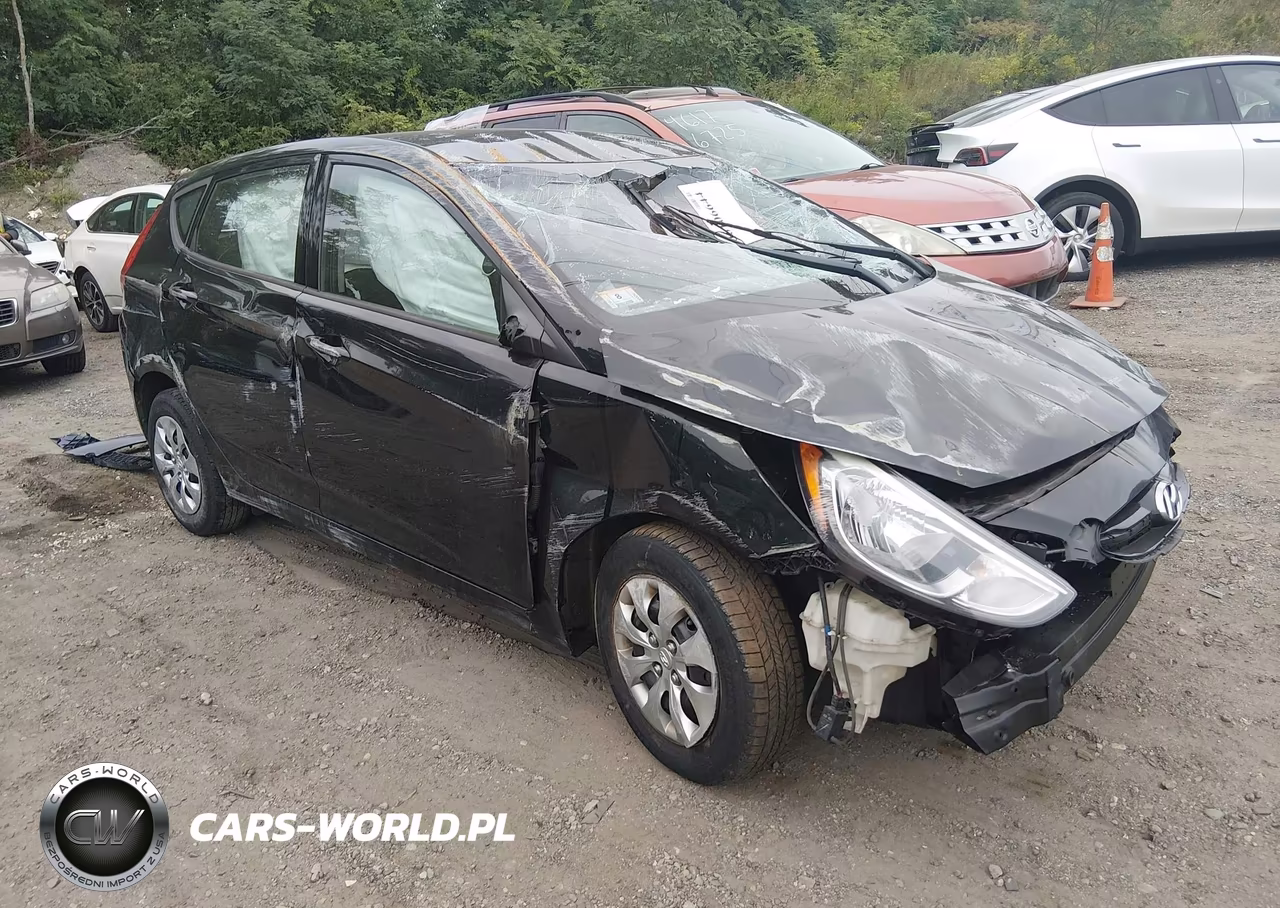 2017 Hyundai Accent Se VIN:KMHCT5AE3HU333286 - 1
