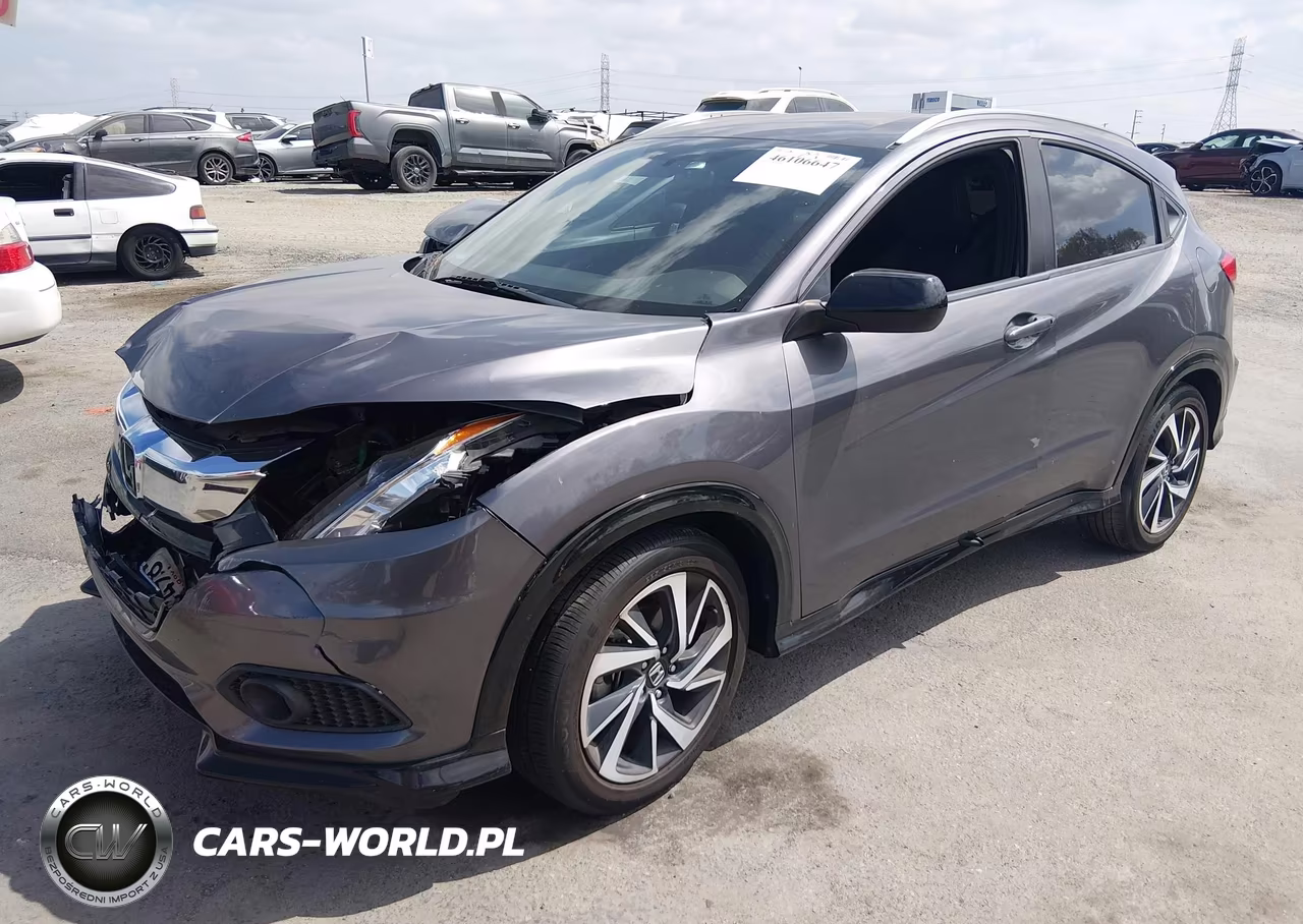 2020 Honda Hr-V 2Wd Sport VIN:3CZRU5H14LM709595 - 2