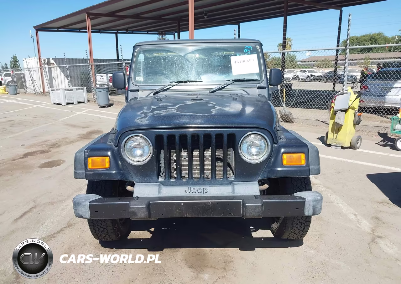2004 Jeep Wrangler Sport Rhd VIN:1J4F449S04P717743 - 12