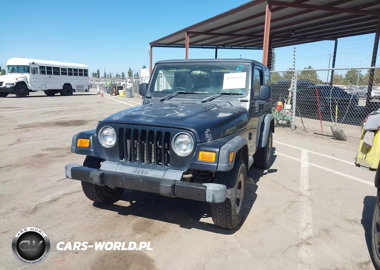 2004 Jeep Wrangler Sport Rhd VIN:1J4F449S04P717743 - 2