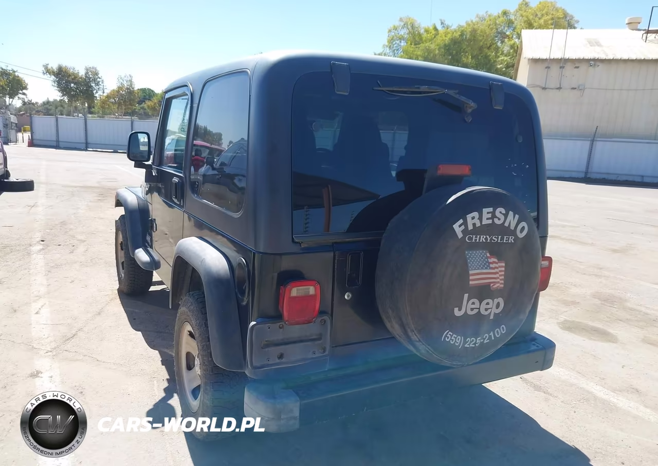2004 Jeep Wrangler Sport Rhd VIN:1J4F449S04P717743 - 3