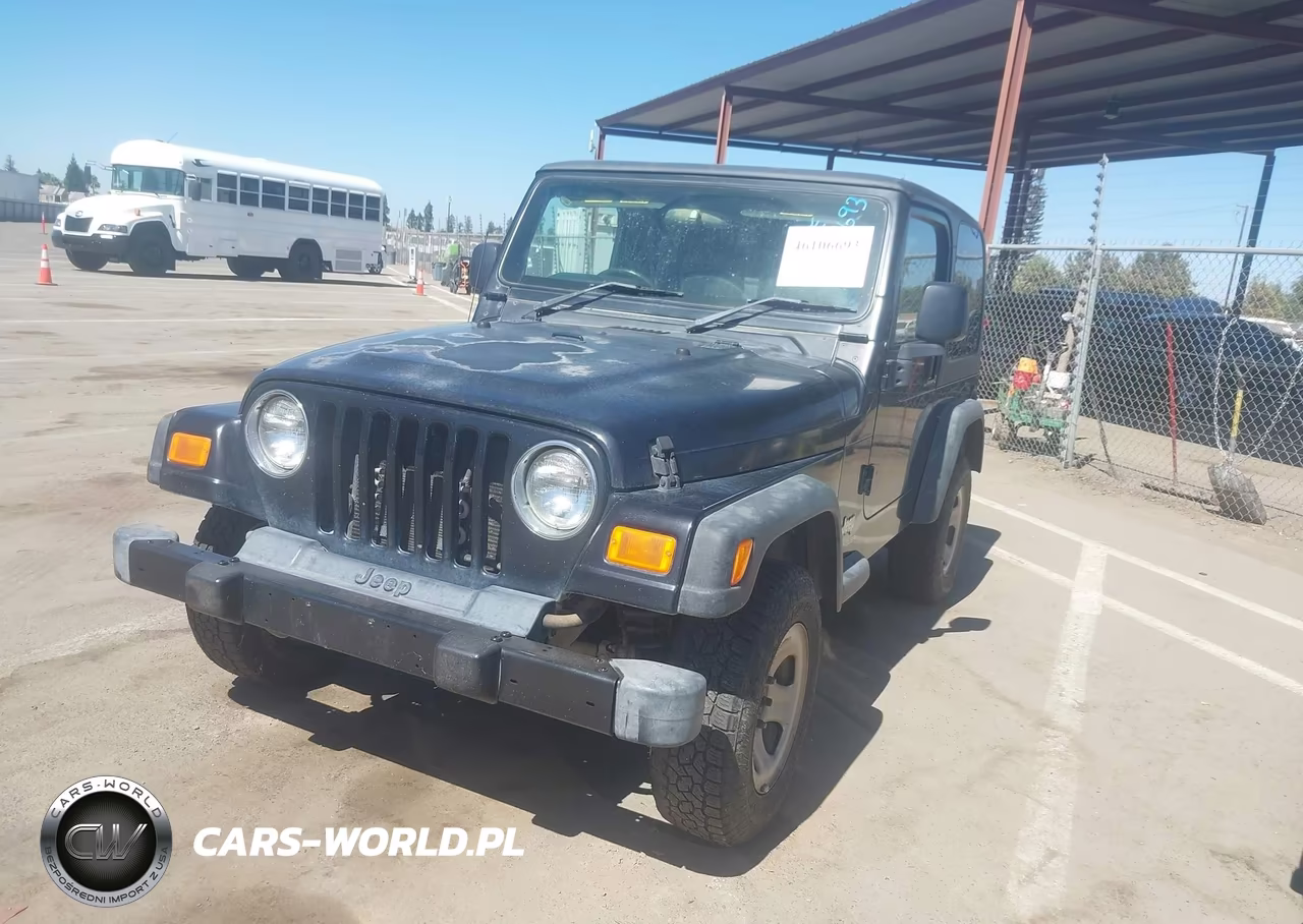 2004 Jeep Wrangler Sport Rhd VIN:1J4F449S04P717743 - 6