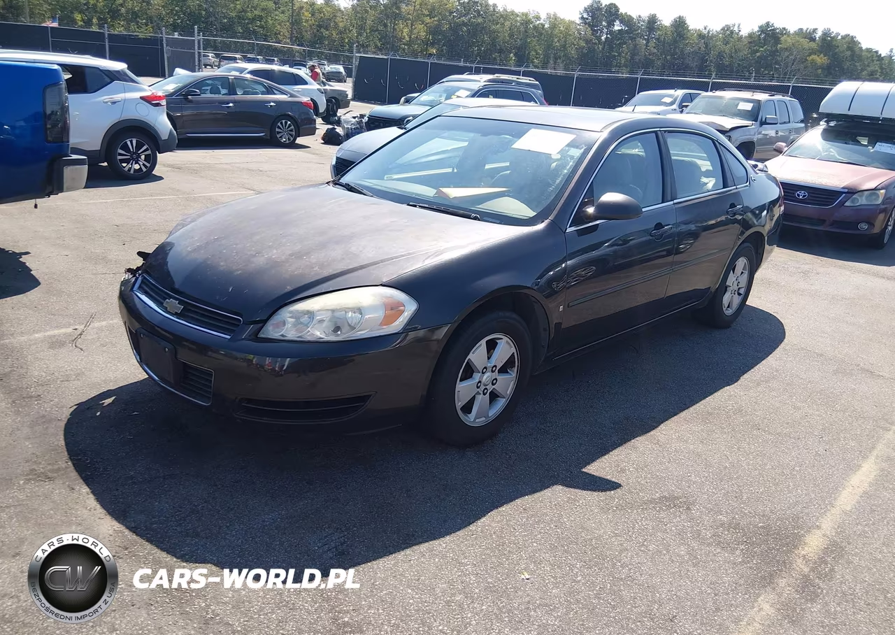 2008 Chevrolet Impala Lt VIN:2G1WT58N389186724 - 2
