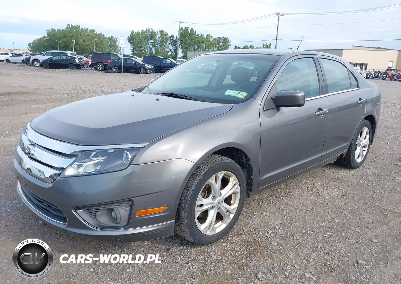 2012 Ford Fusion Se VIN:3FAHP0HA0CR348399 - 2